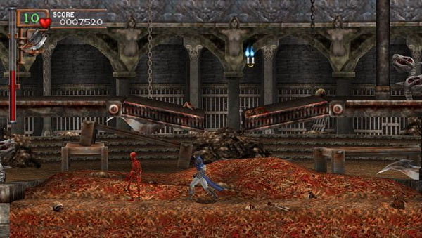 castlevania rondo of blood psp saves