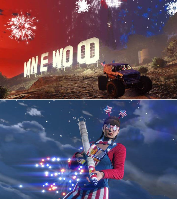 락스타 게임즈, GTA 온라인 비즈니스 배틀에서 독립기념일 기념 특별 보상 제공 본문 이미지