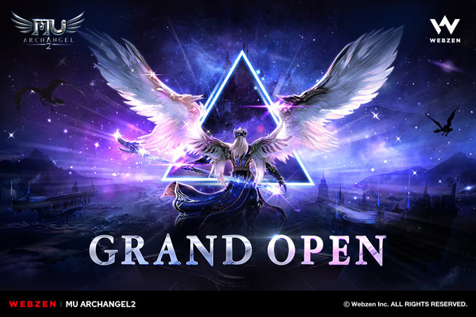 웹젠, 집단육성 모바일 MMORPG ‘뮤 아크엔젤2’ 정식 서비스 시작 본문 이미지