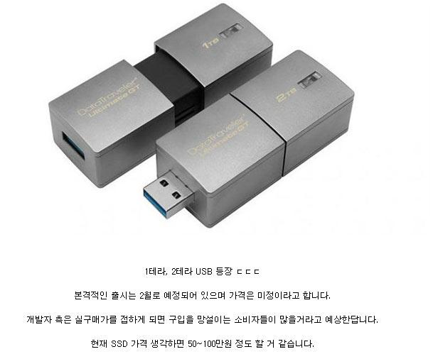 대용량 USB