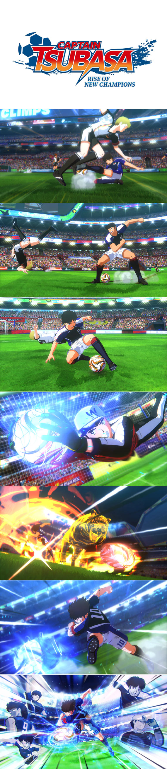 ‘캡틴 츠바사 : 라이즈 오브 뉴 챔피언스’ PS4, NS, PC(Steam®)용 2020년 발매!