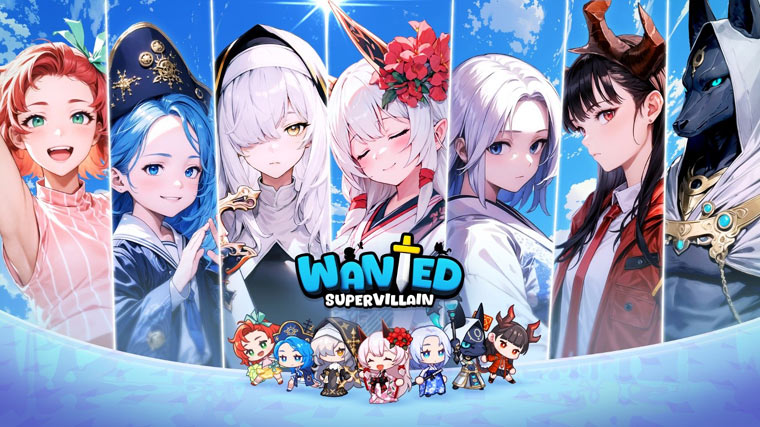 슈퍼빌런랩스, 신작 방치형 액션 RPG ‘슈빌: Supervillain Wanted’ 국내 사전예약 시작! 본문 이미지