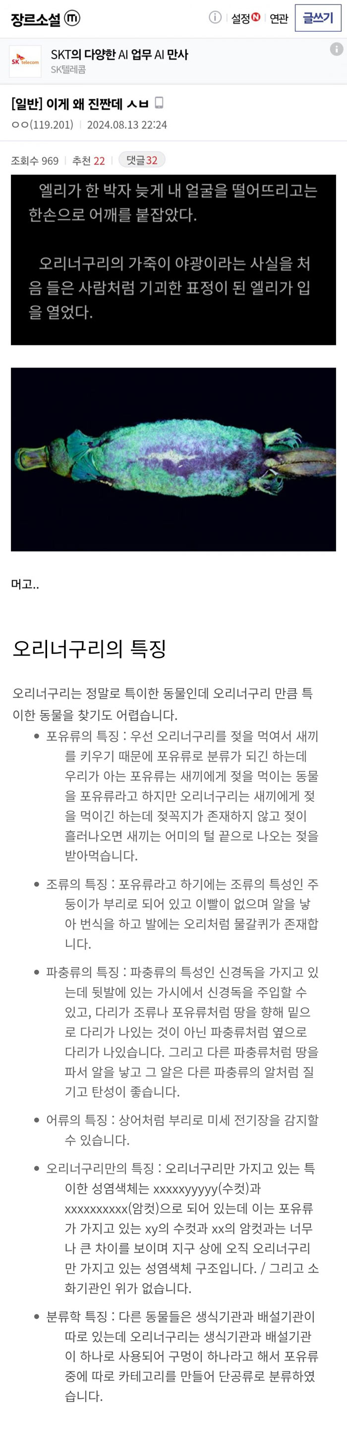 정말 특이한 동물 | 인스티즈