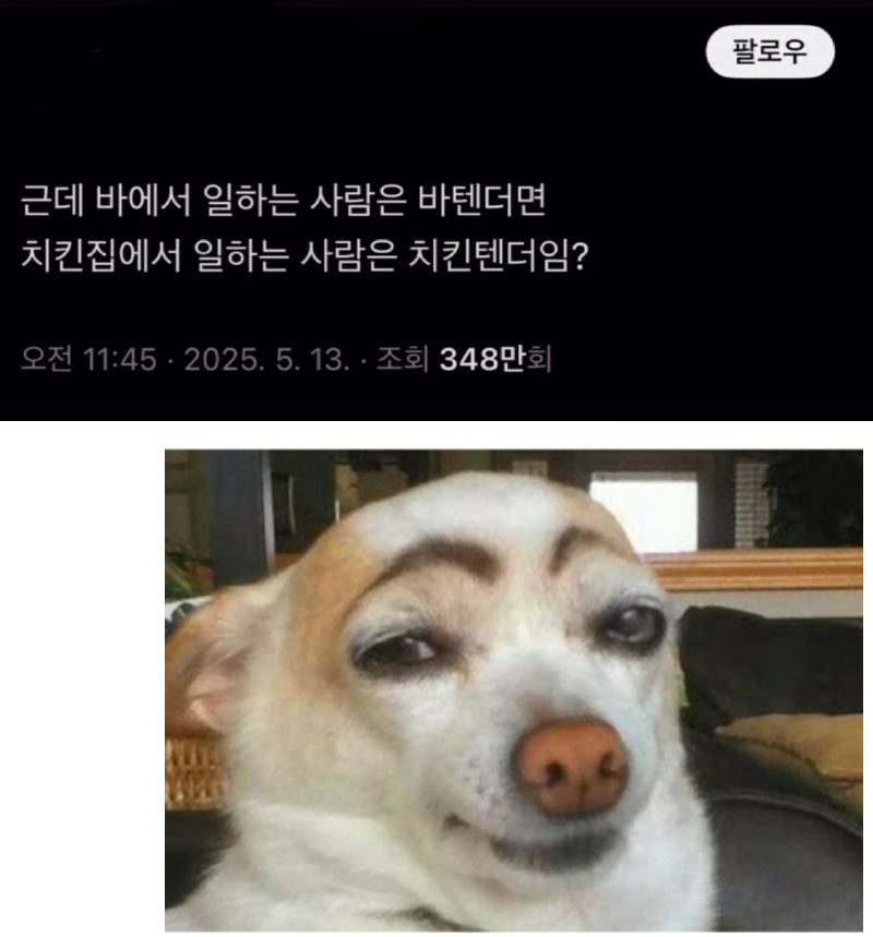 바에서 일하면 바텐더 | 인스티즈