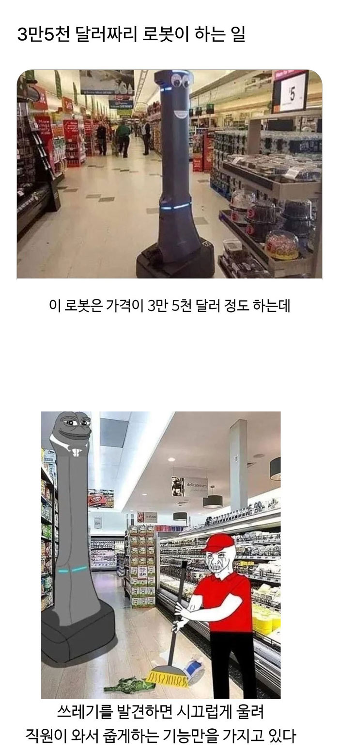 3만5천 달러 로봇이 하는 일 | 인스티즈